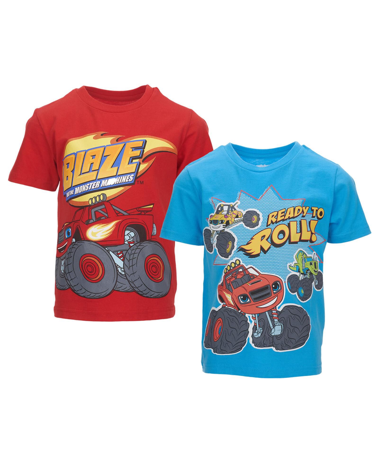 Nickelodeon Набор из 2 футболок Blaze and the Monster Machines