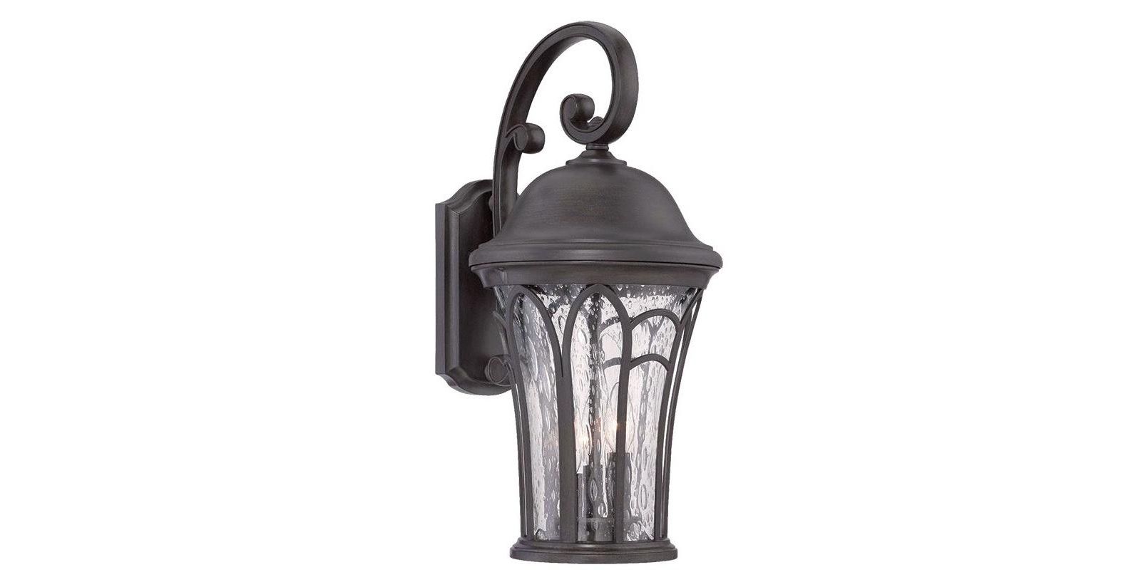 Бронзовый настенный светильник-куб Tapered Goblet Wall Light