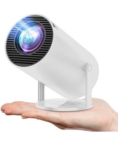 Мини-проектор ELEPHAS 4K 1080P Smart для просмотра фильмов, совместимый со смартфоном - White