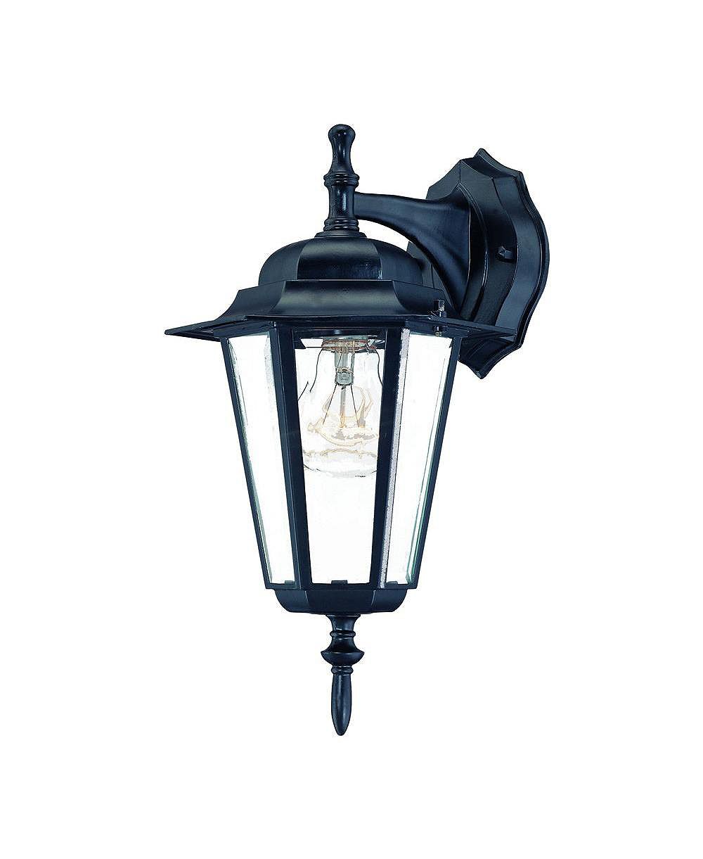 Slickblue Glass Hanging Lantern Wall Light for Entryway Patio or Hallway