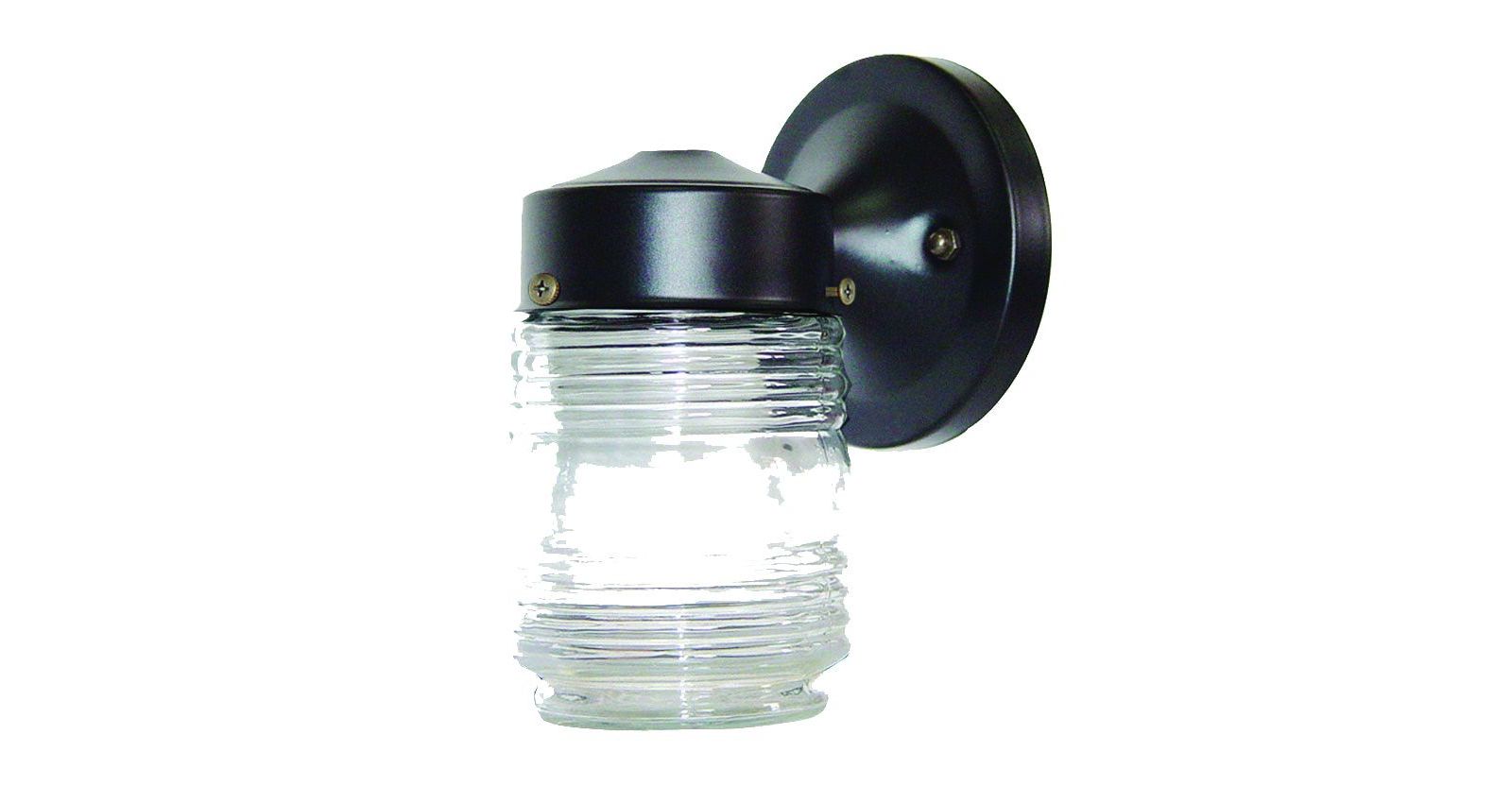 Slickblue Standard Jelly Jar Outdoor Wall Light for Porch and Entryway