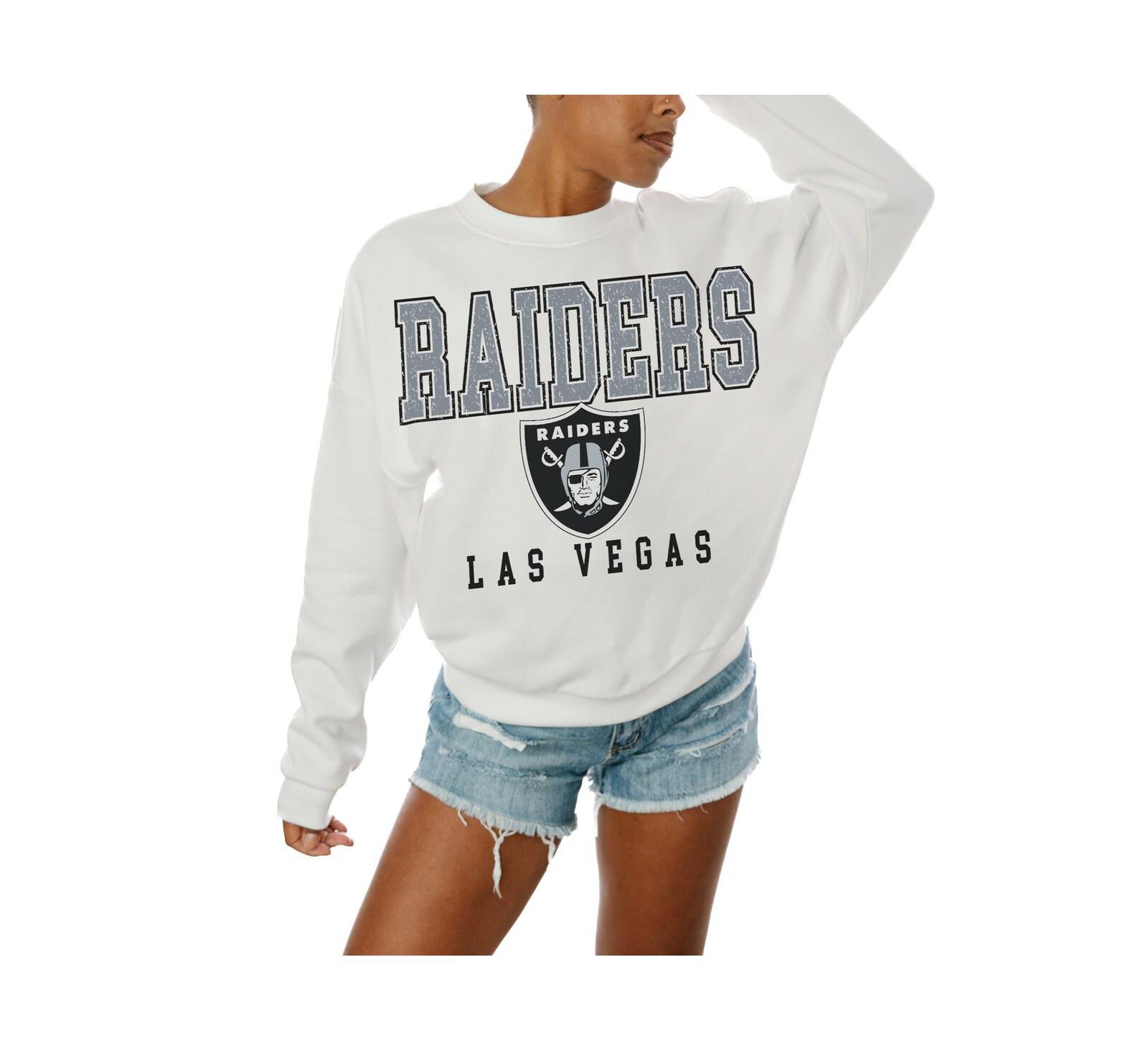 Gameday Couture Женская безразмерная толстовка Las Vegas Raiders Sunday Drives White