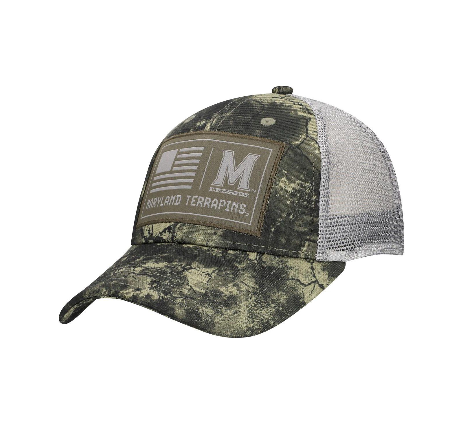Кепка Under Armour Men's Camo Maryland Terrapins Freedom Collection Blitzing Performance Trucker Hat