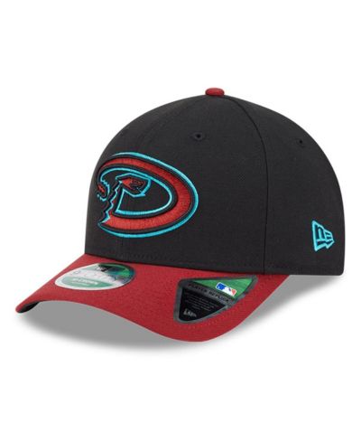 Мужская кепка New Era Arizona Diamondbacks Player Replica 9FORTY, черная/красная