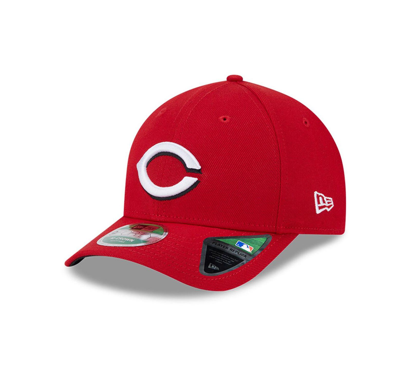 New Era Men's Red Cincinnati Reds Player Replica 9FORTY Adjustable Hat