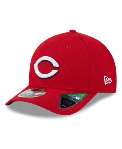 New Era Men's Red Cincinnati Reds Player Replica 9FORTY Adjustable Hat