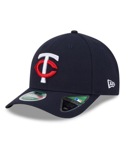 Мужская кепка New Era Navy Minnesota Twins Player Replica 9FORTY