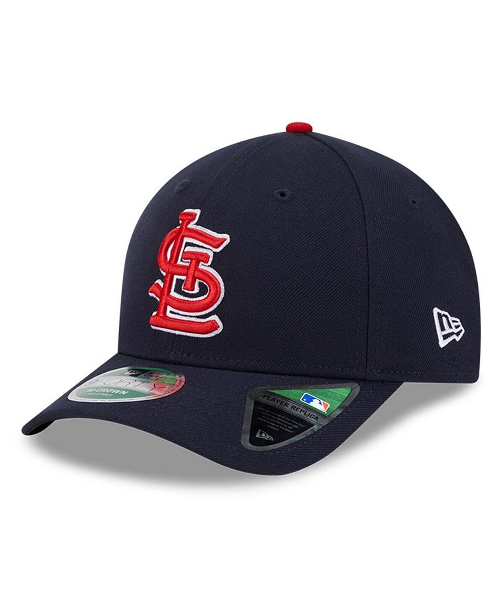 Мужская кепка New Era St. Louis Cardinals Player Replica 9FORTY регулируемая, темно-синяя