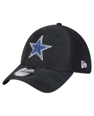 New Era Мужская черная кепка Dallas Cowboys Active Camo 39THIRTY Flex