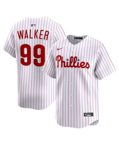 Nike Men's Taijuan Walker White Philadelphia Phillies Alternate Limited Player Jersey