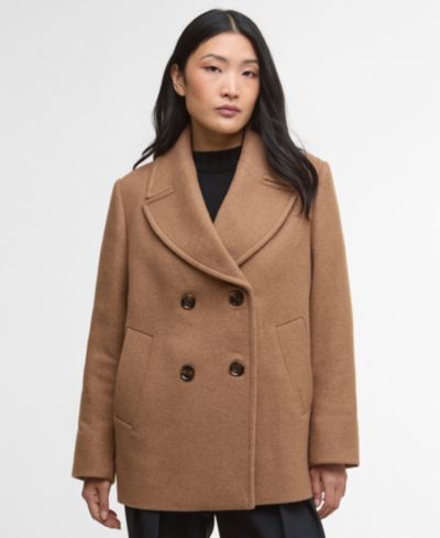 Женское двубортное пальто Barbour Indie