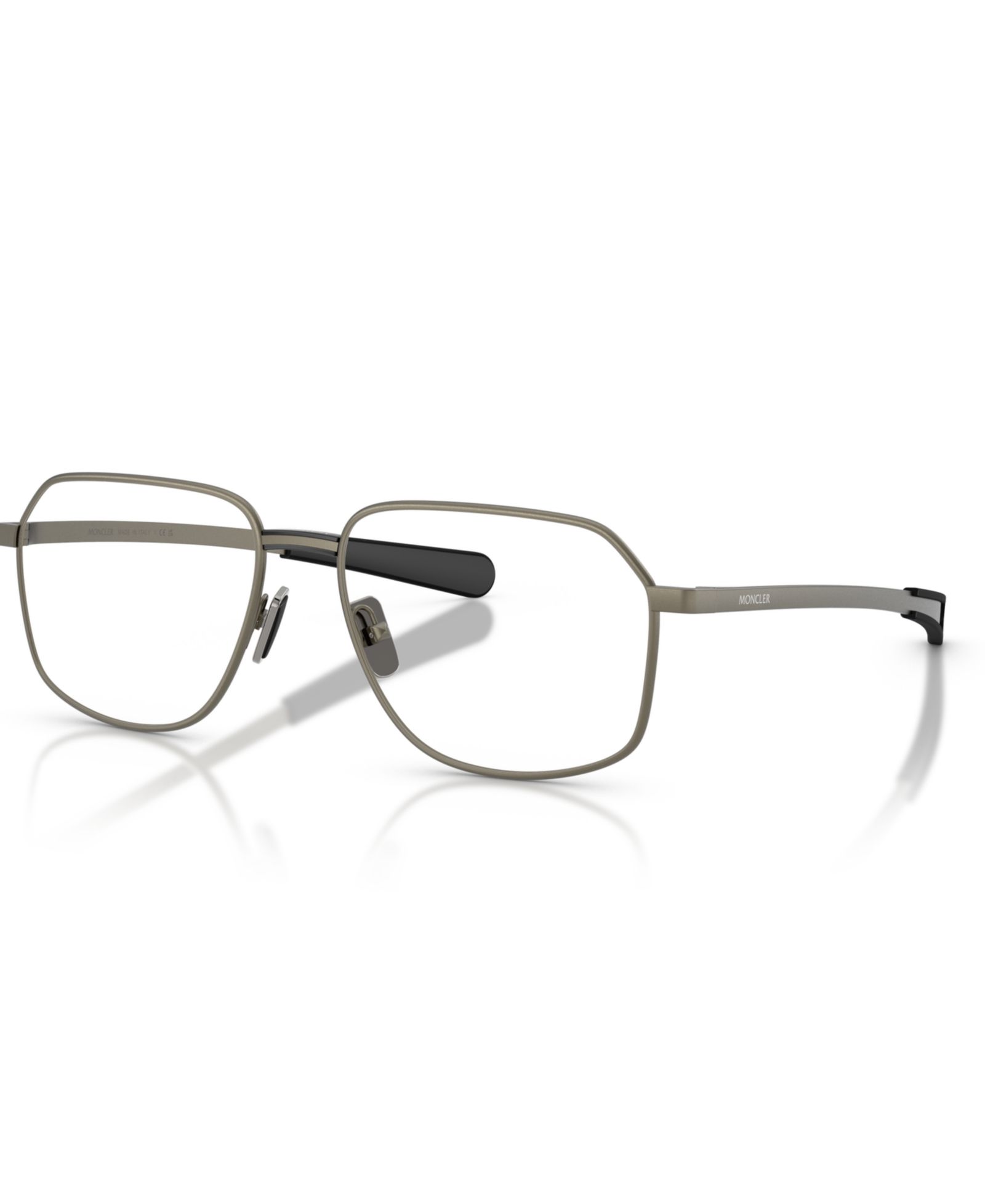 Moncler Unisex Rectangle Metal ME1010 Eyeglasses