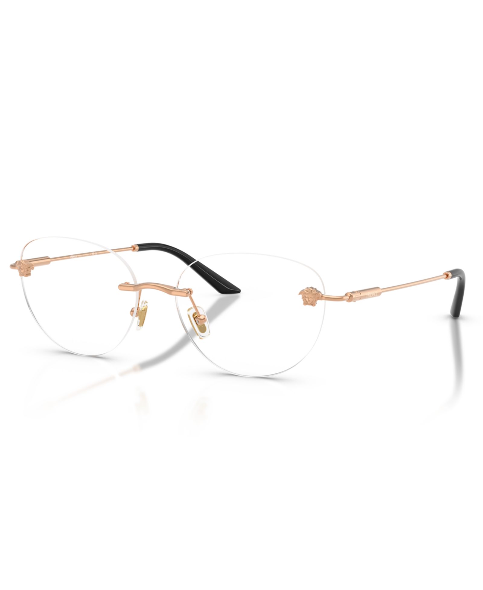 Versace Woman Round Metal VE1305 Eyeglasses