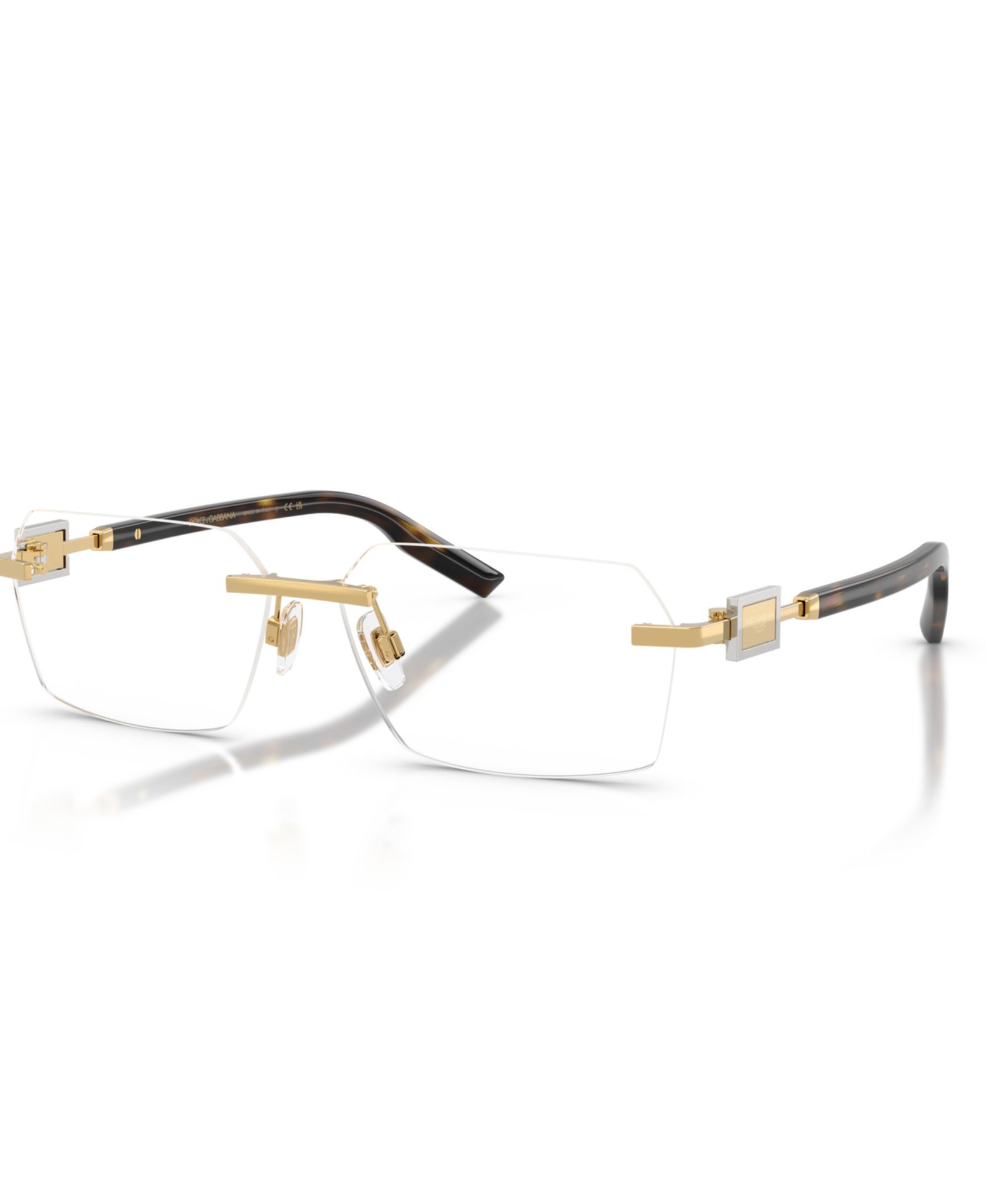 Dolce&Gabbana Man Rectangle Metal DG1361 Eyeglasses