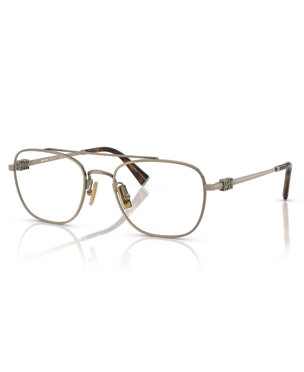 Miu Miu Woman Square Metal MU 51WV Eyeglasses