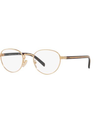 Prada Woman Round Metal PR B53V Eyeglasses