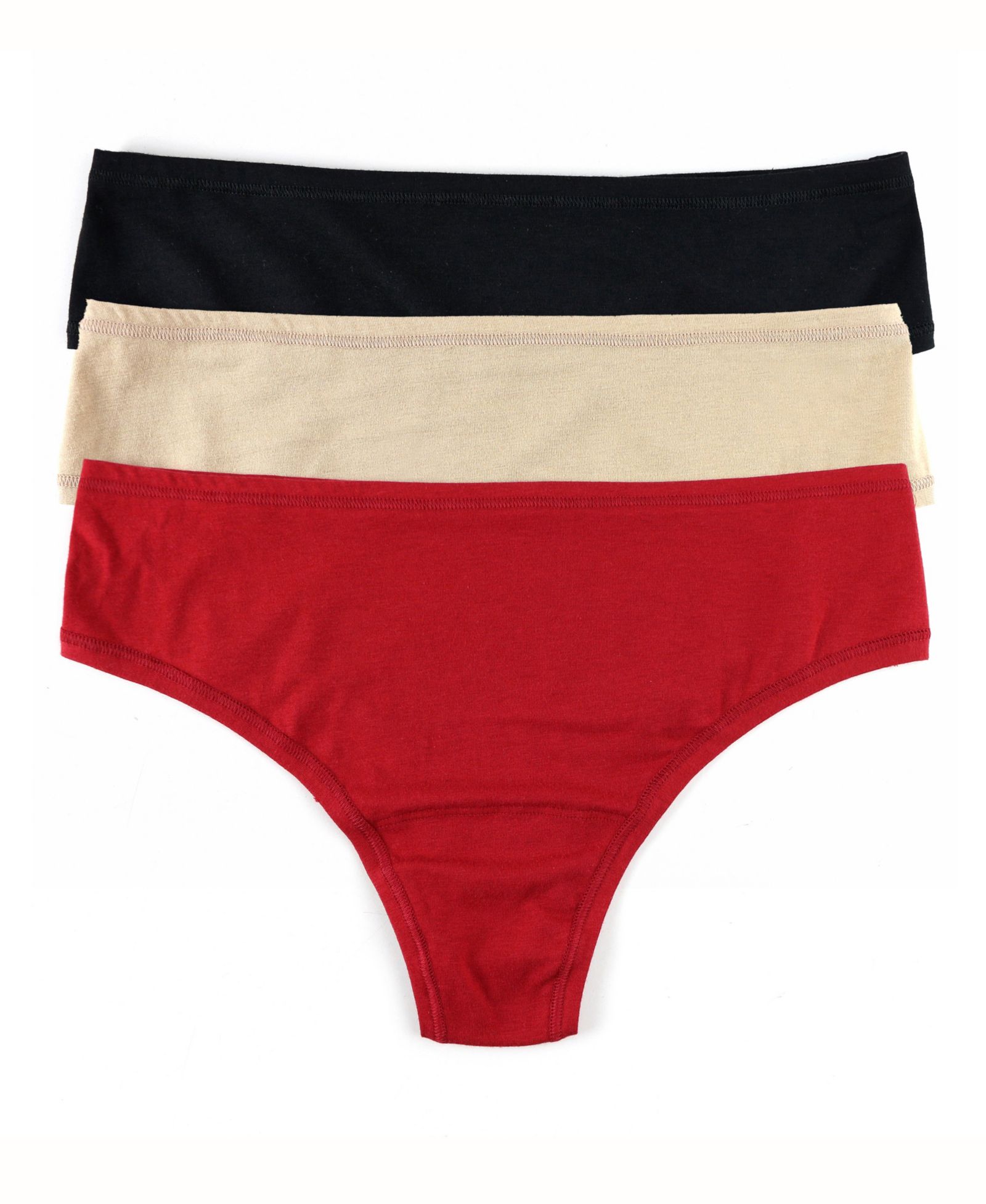 Женские стринги Hanky Panky Play Stretch Hi-Rise, набор из 3 шт