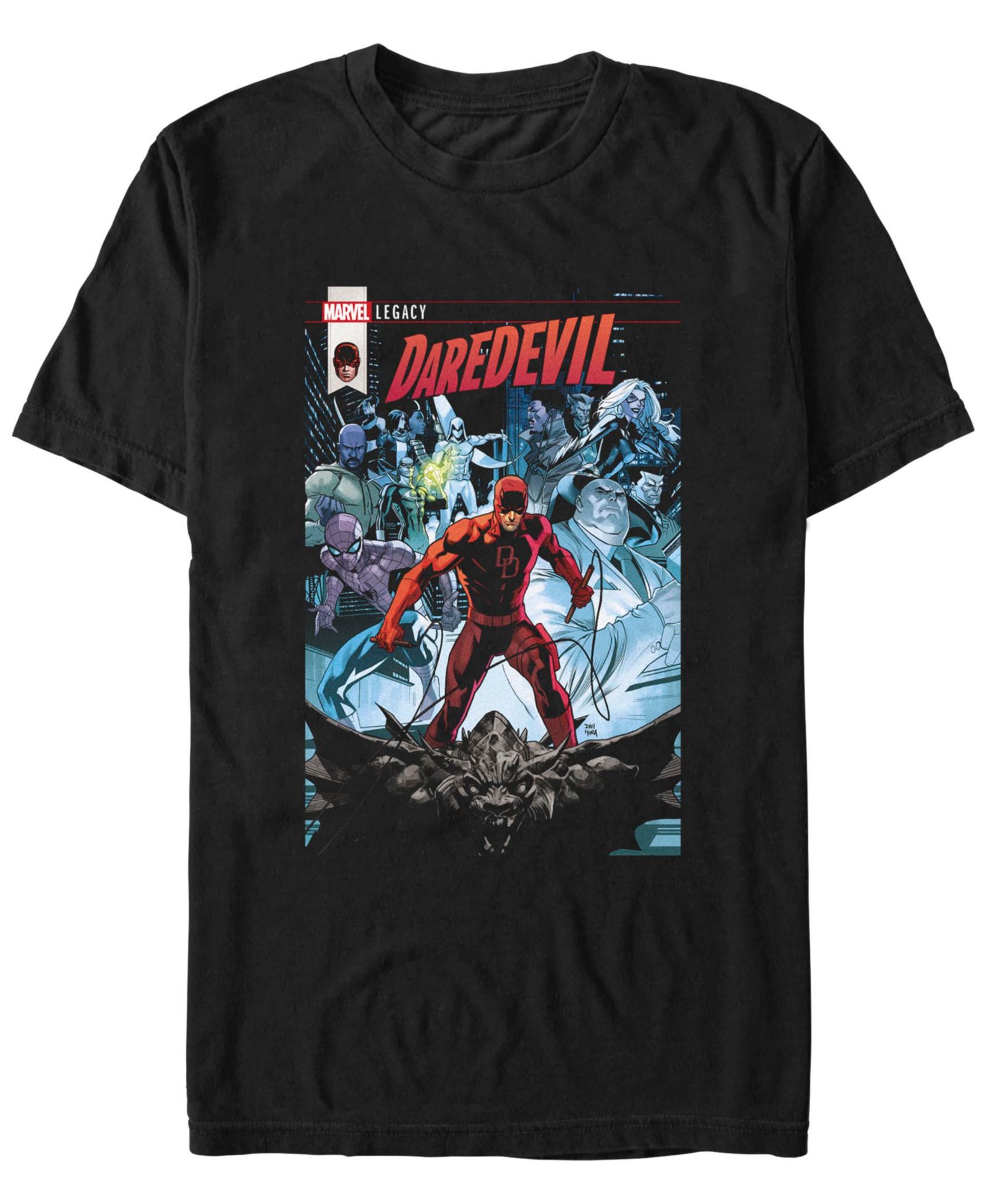 Fifth Sun Men's Daredevil Comic Short Sleeve T-Shirt