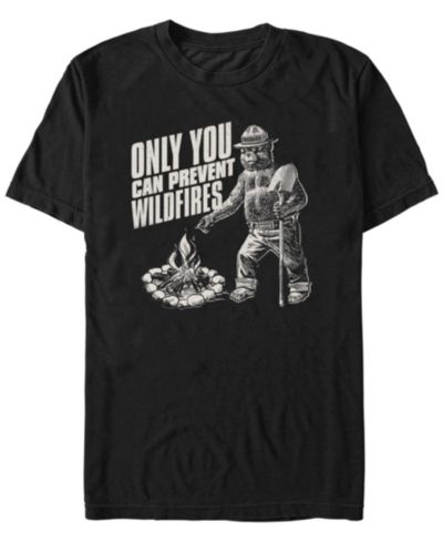 Мужская футболка Fifth Sun Prevent Wildfires Point Short Sleeve