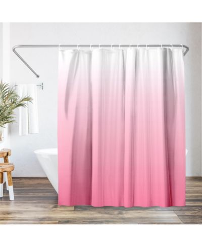 Штора для душа Americanflat 71x74 Ombre Pink
