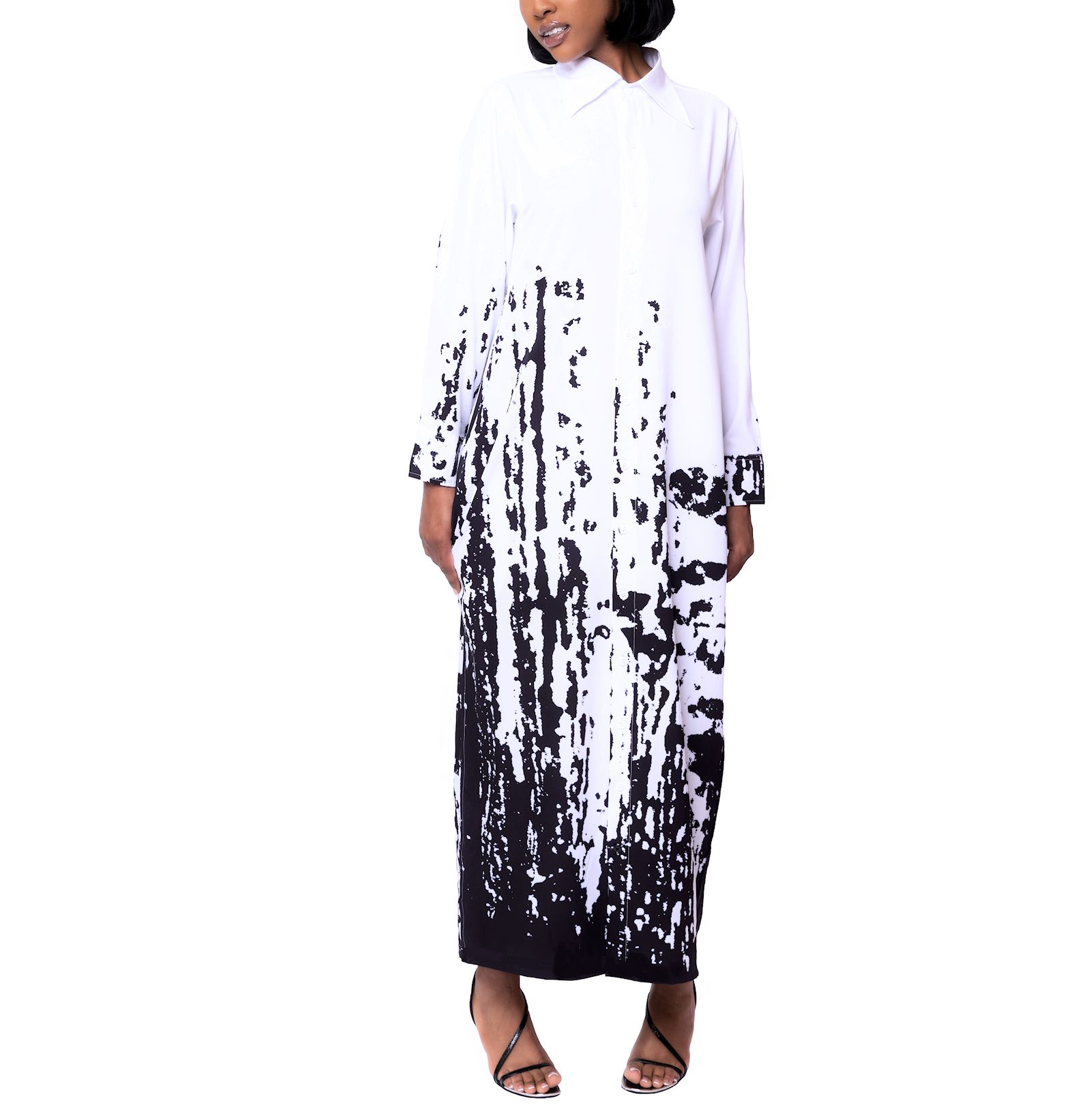 Dai Moda Women's Bali Tide Print Maxi Dress