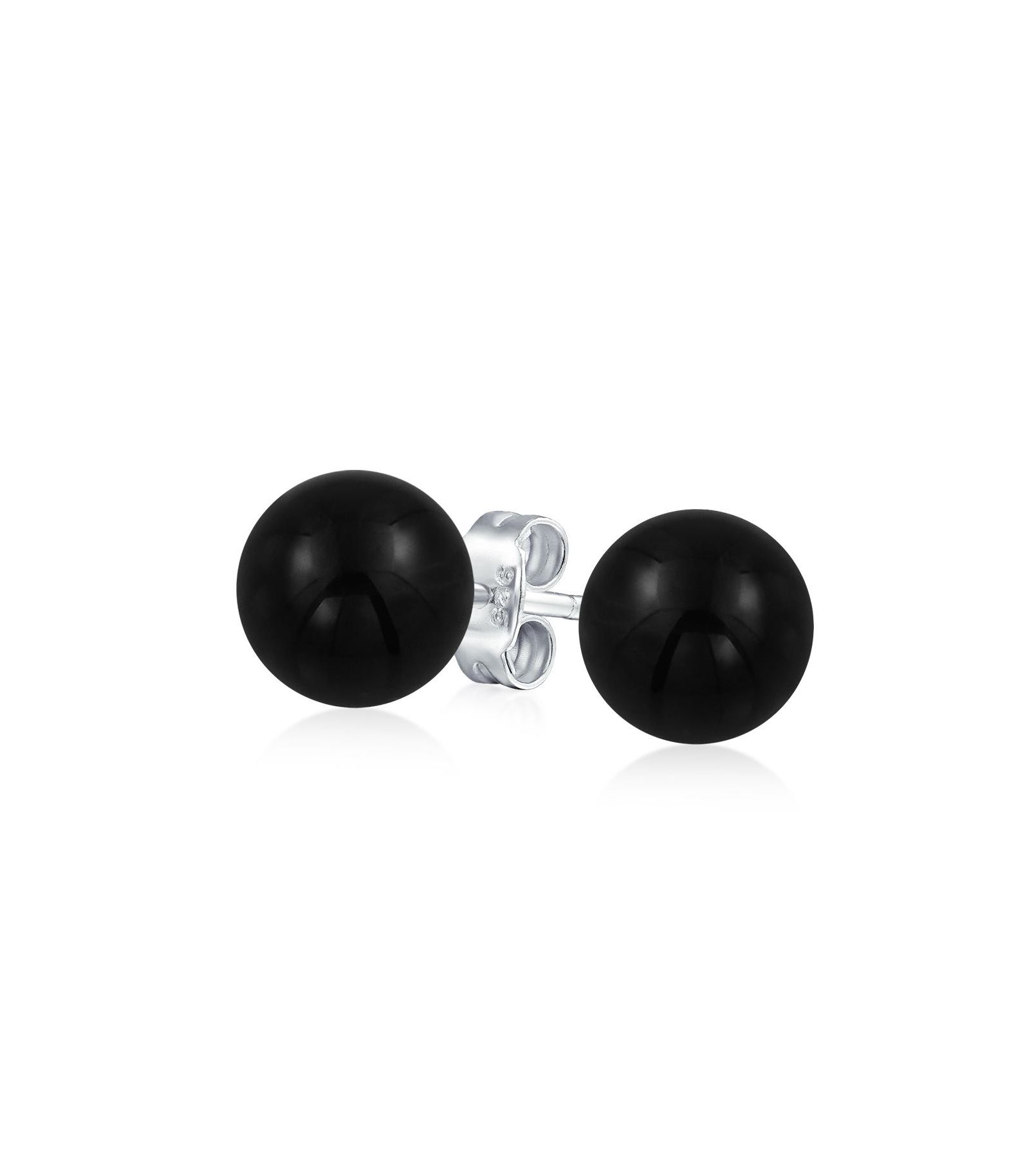 Bling Jewelry Aventurine Stud Earrings Sterling Silver