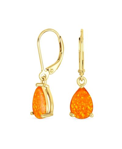 Orange fire opal