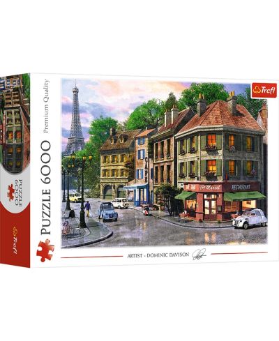 Trefl Street of Paris 6000-Piece Puzzle, Ages 15+