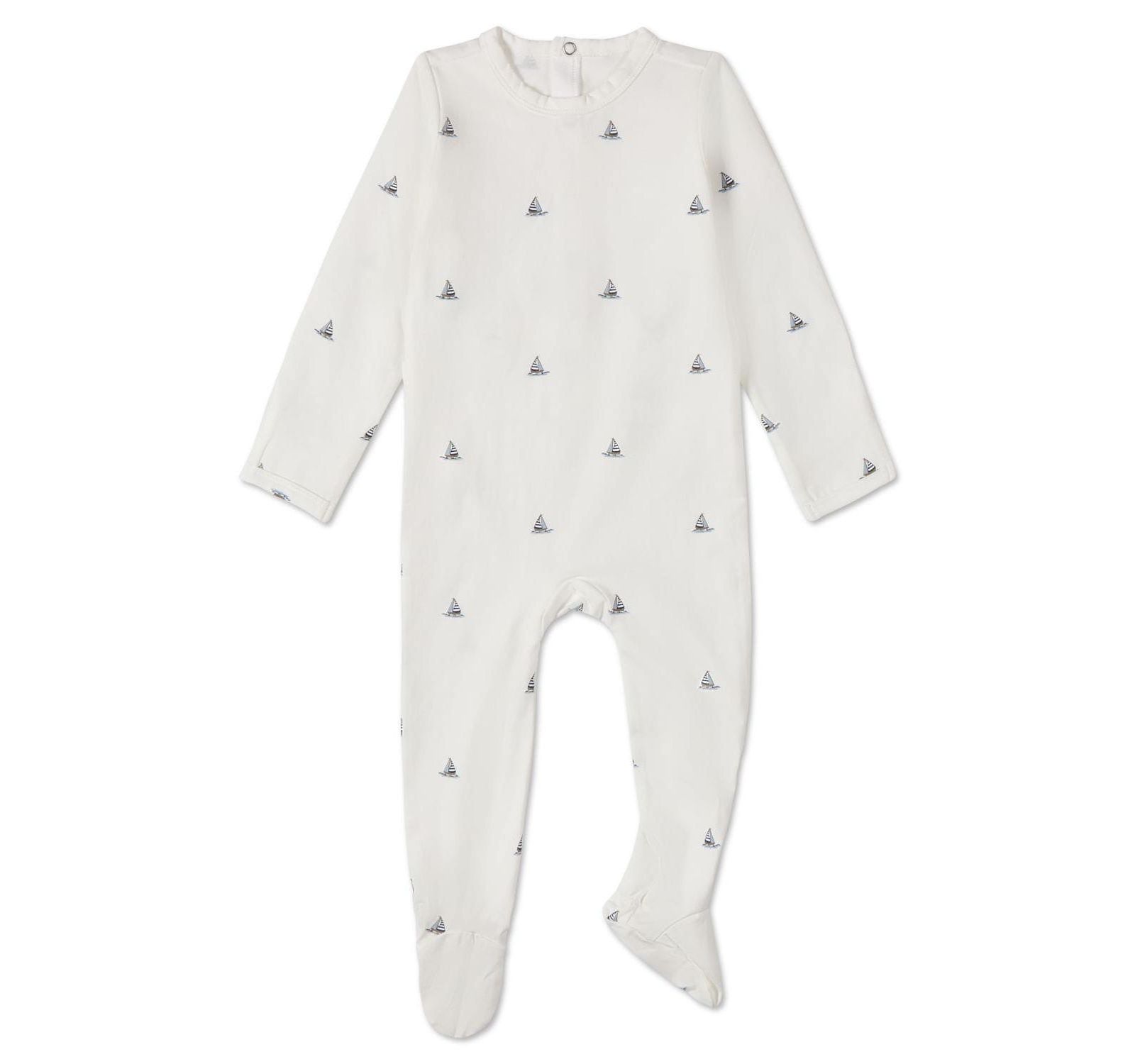 Детский комбинезон MeMoi Baby Boys "Little Sailboats" Rich Footie