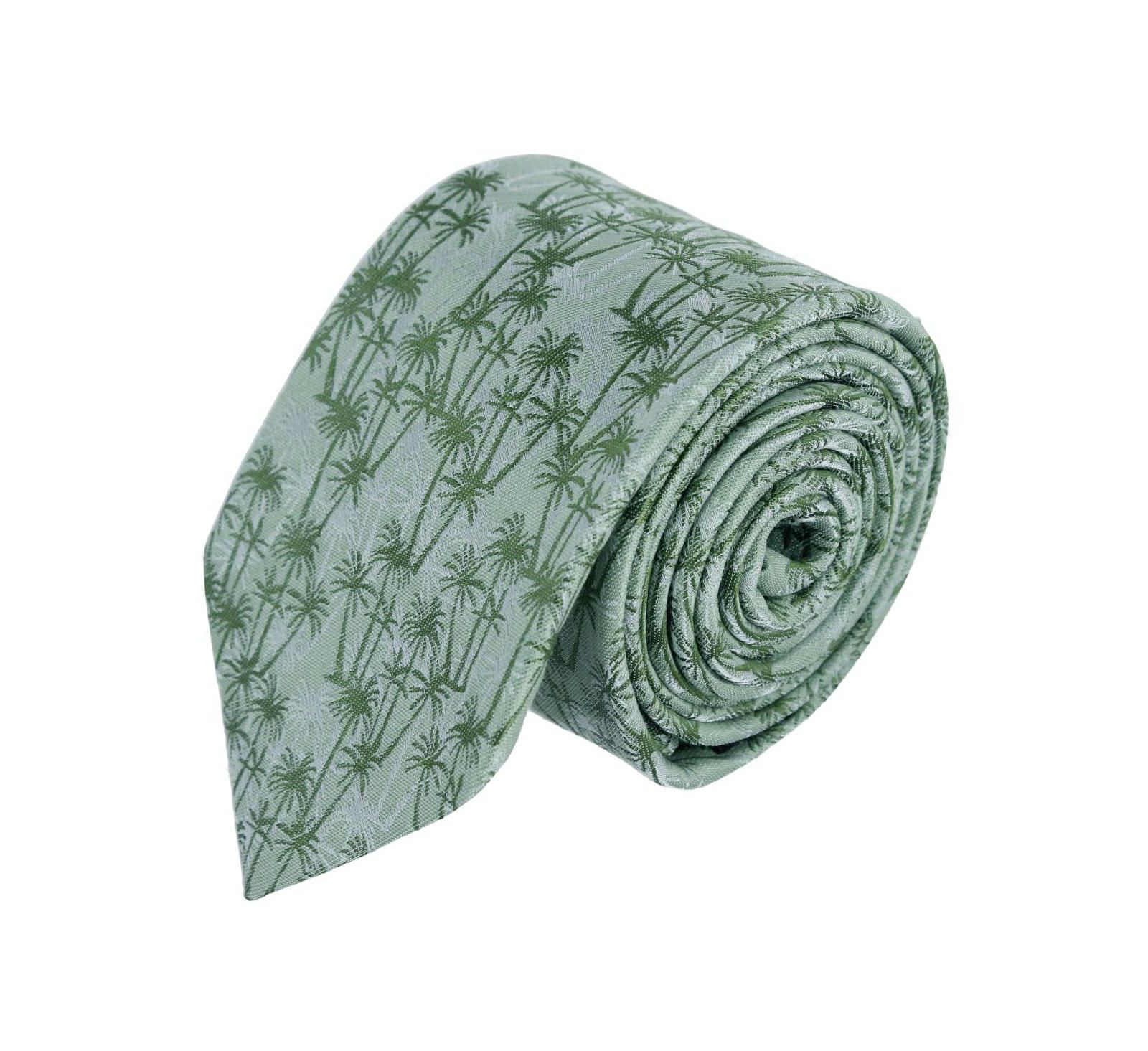 TRAFALGAR Мужской галстук Linen Blend Palm Tree