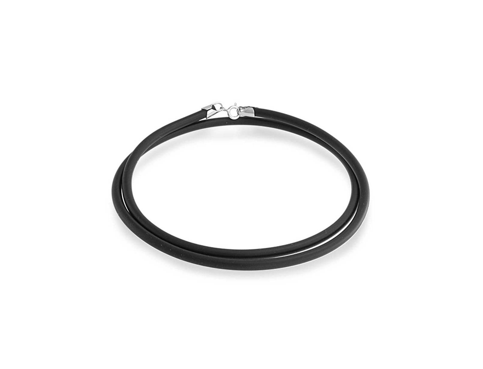 Bling Jewelry Rubber Cord Necklace