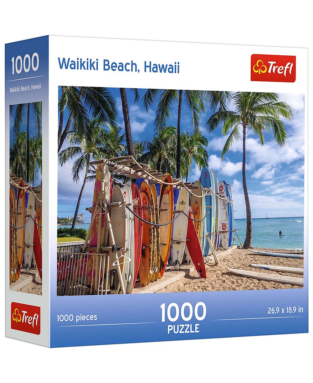Пазл Trefl Red 1000 Piece — Waikiki Beach