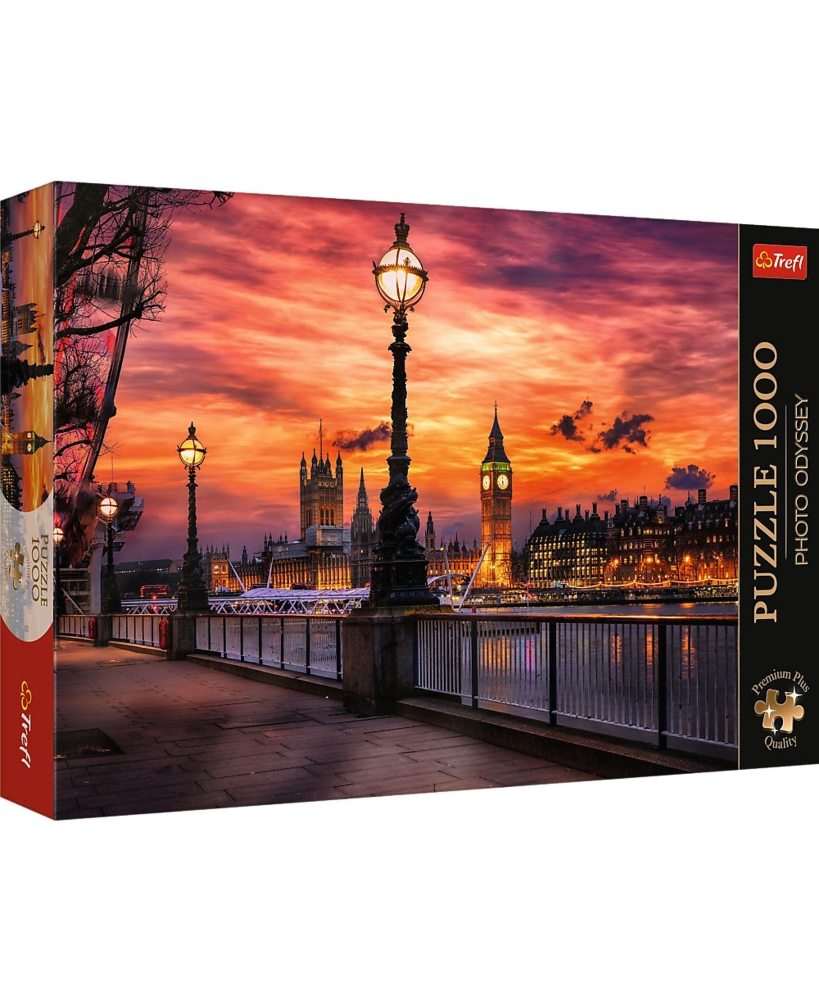 Trefl Premium Plus пазл из 1000 деталей - Big Ben, London