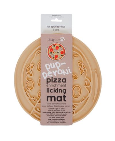 Enrichment Lick Mat: Pup-peroni Pizza