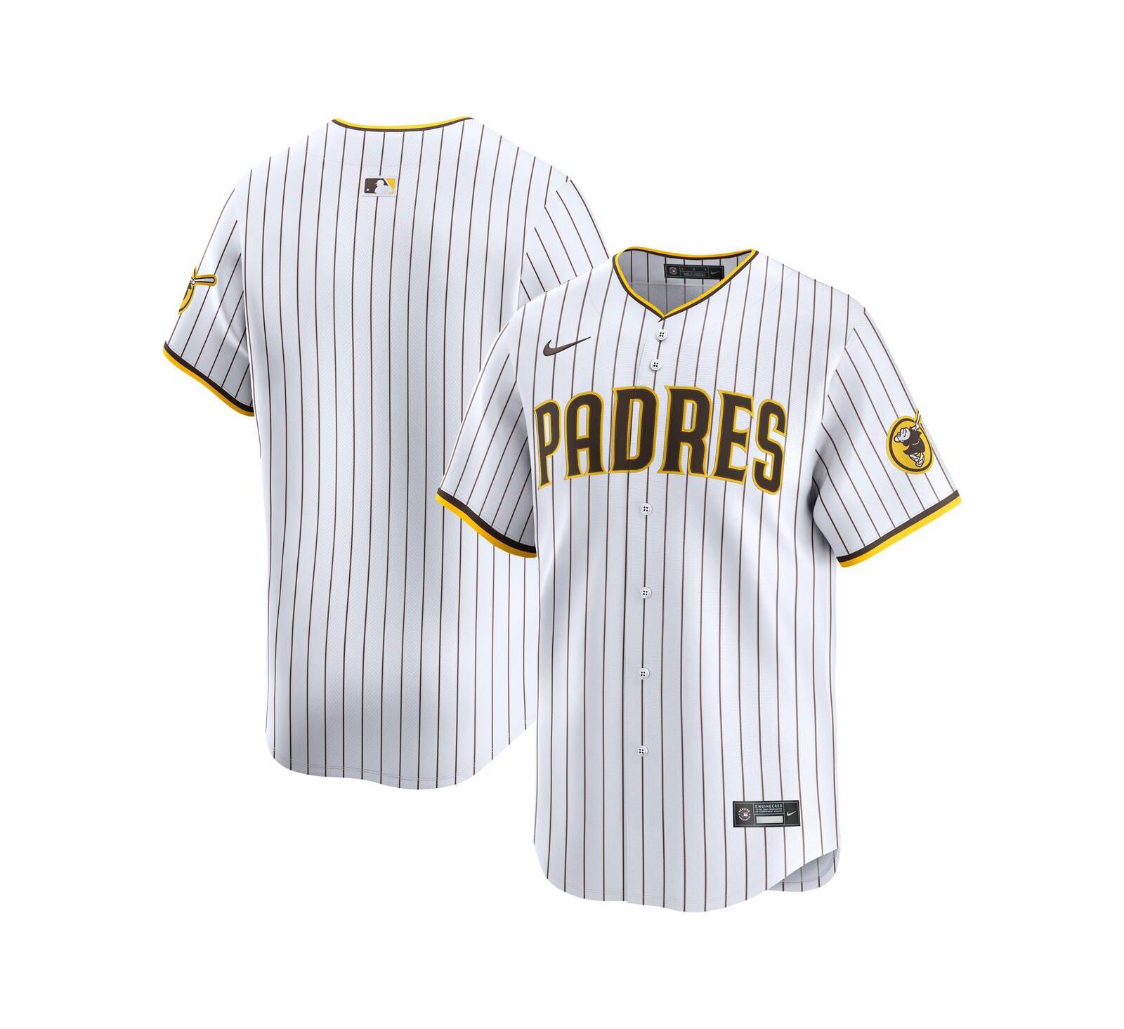 Nike Мужская джерси Nike San Diego Padres Home Limited White