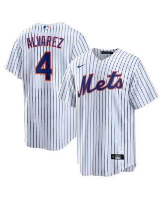 Nike Мужская джерси Nike Francisco Alvarez White New York Mets Replica