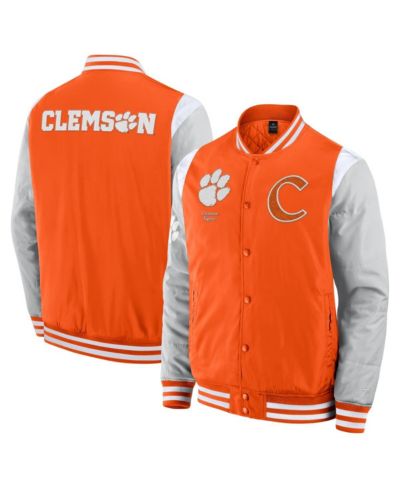 Fanatics Men's Orange Clemson Tigers Elements Elite Full-Snap Jacket