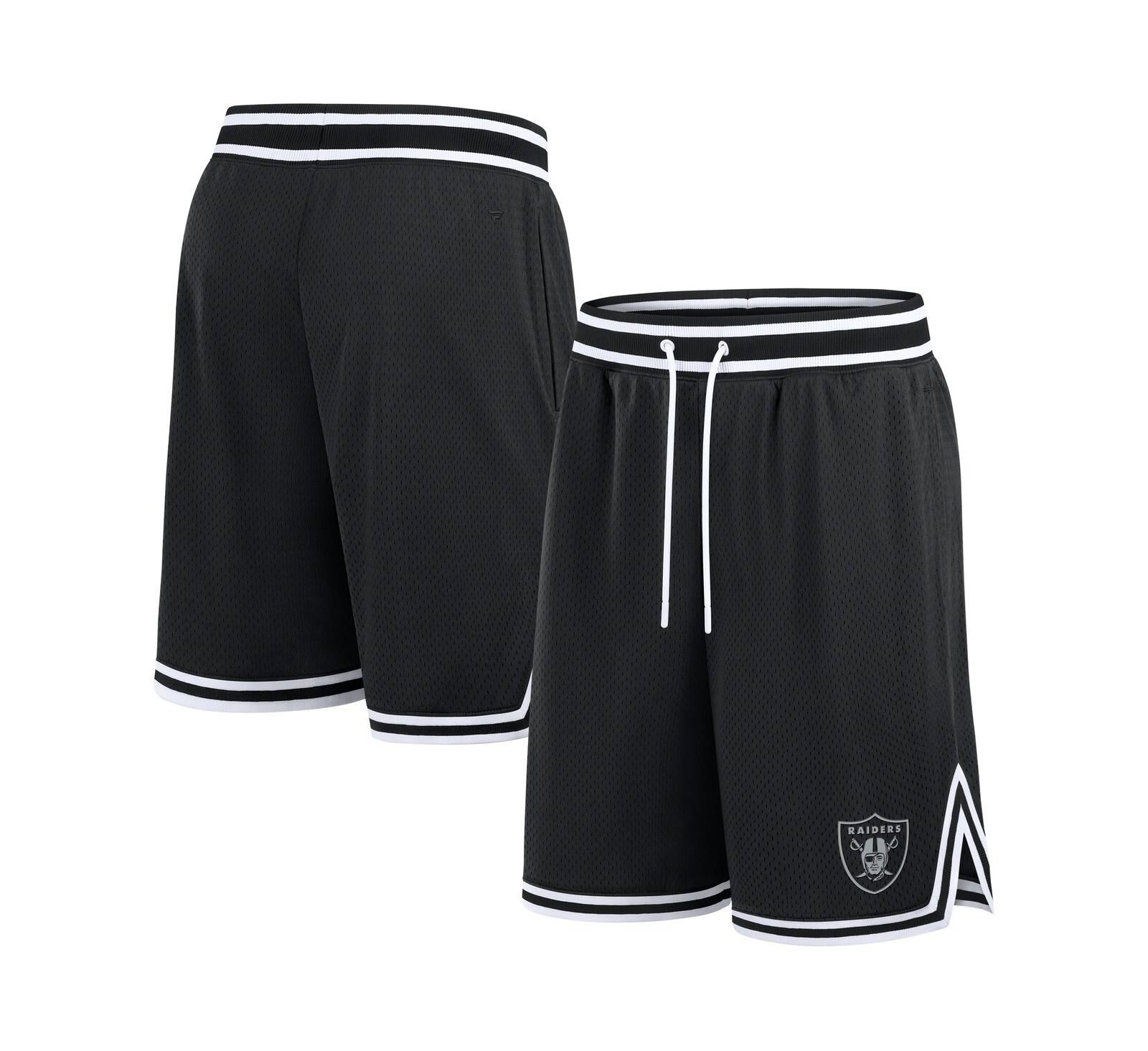 Fanatics Men's Black Las Vegas Raiders Elements Future Ground Shorts