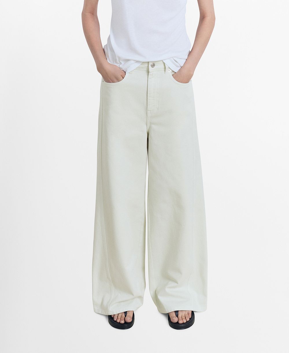 Женские джинсы Mango Wide Leg Mid-Rise