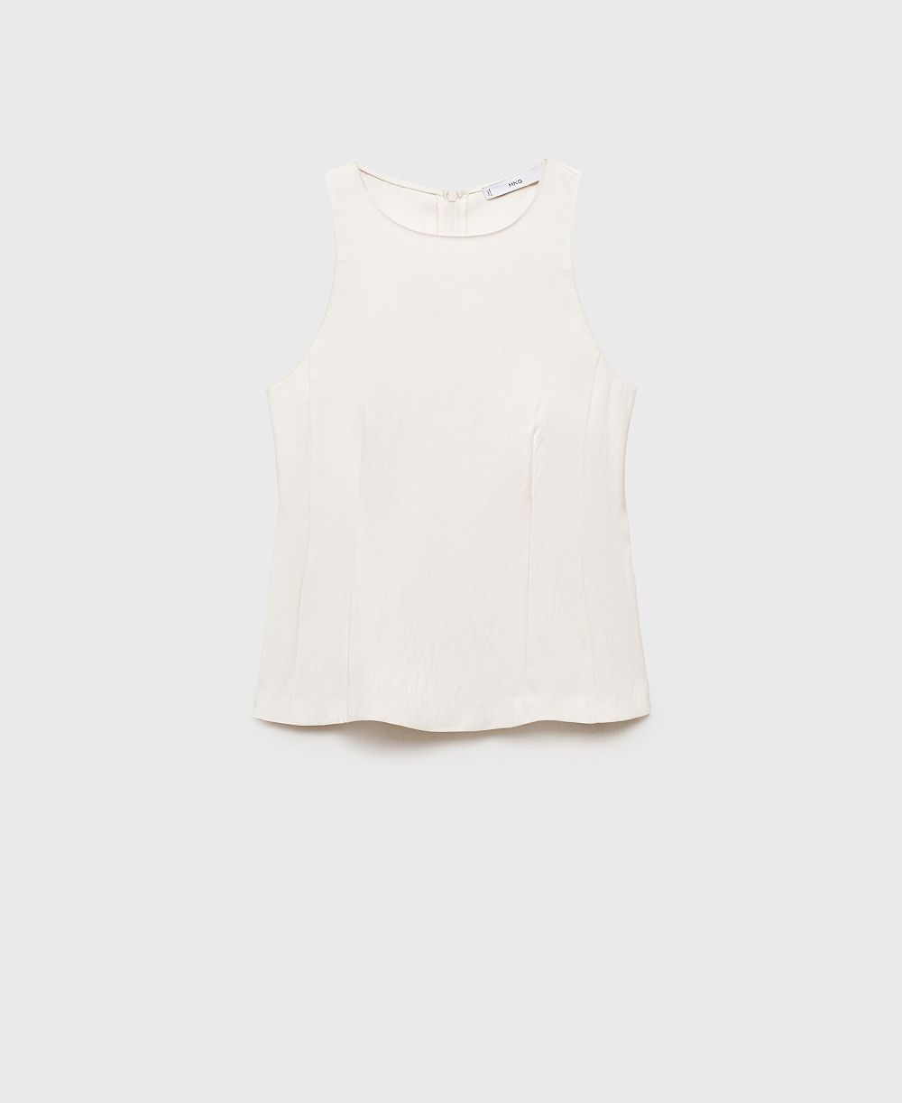 Топ Mango Women's A-Line Crew Neck