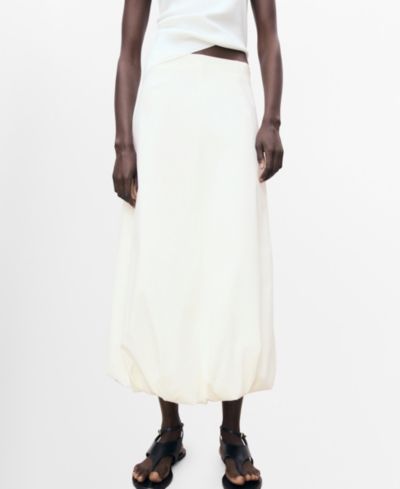Mango Женская длинная юбка Balloon Skirt