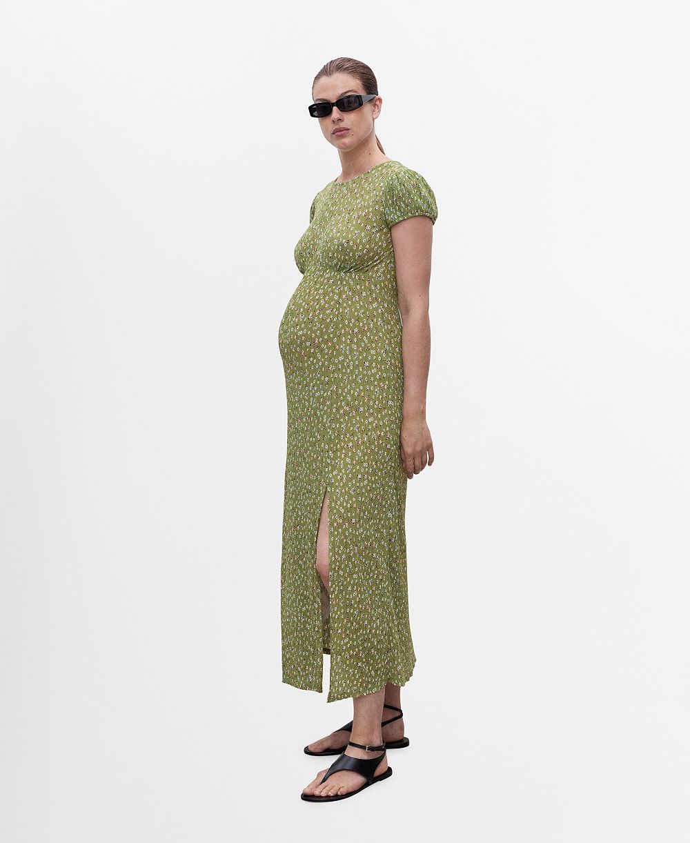 Женское платье Mango Floral-Print Maternity