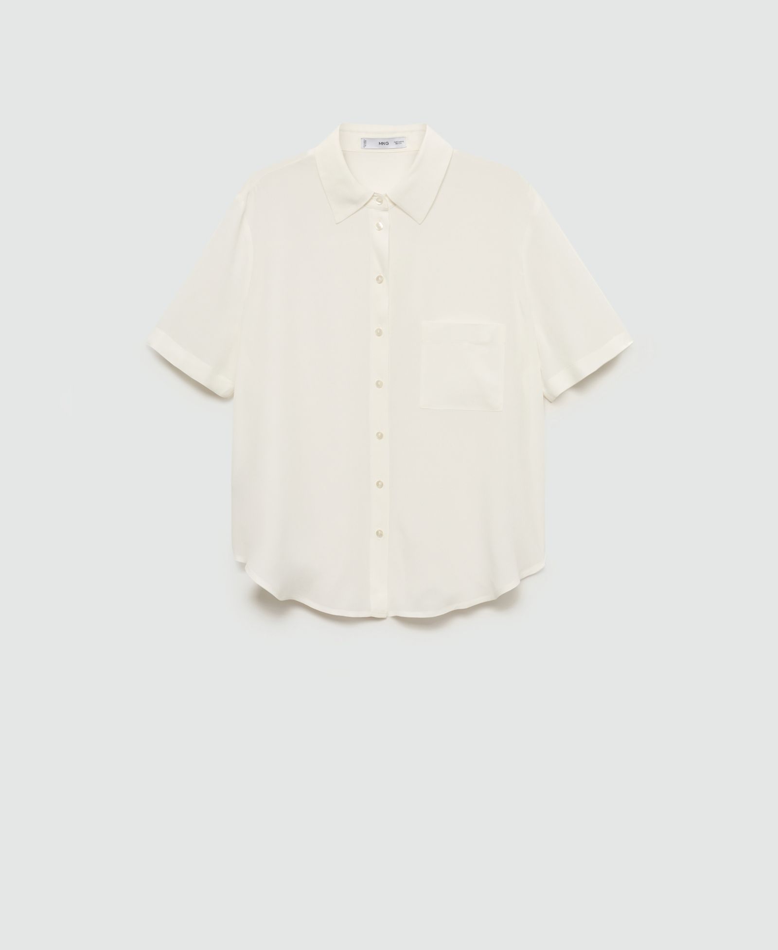 Женская рубашка Mango Short Sleeve