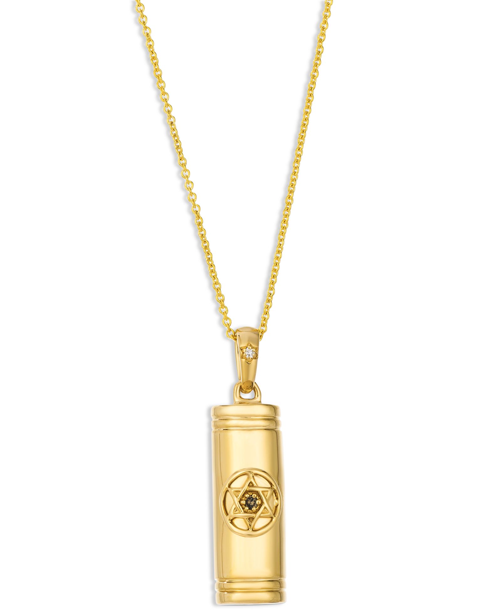 Подвеска-медуза Le Vian Vanilla Diamond® & Chocolate Diamond® из 14k желтого золота, 20"