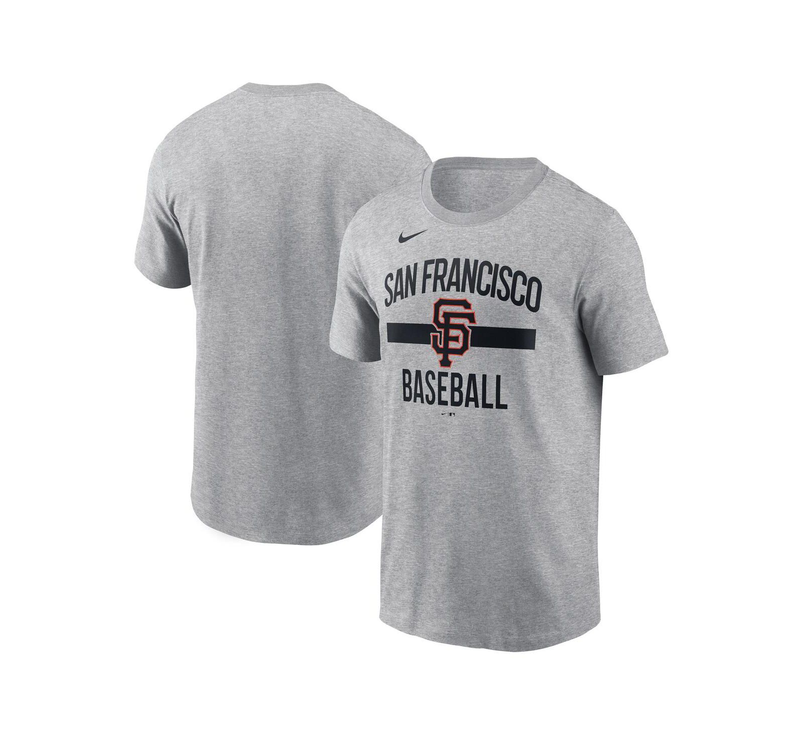 Nike Men's Heather Gray San Francisco Giants Arched T-Shirt