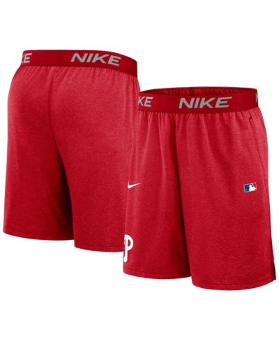 Nike Men's Red Philadelphia Phillies Authentic Collection Performance Knit Shorts