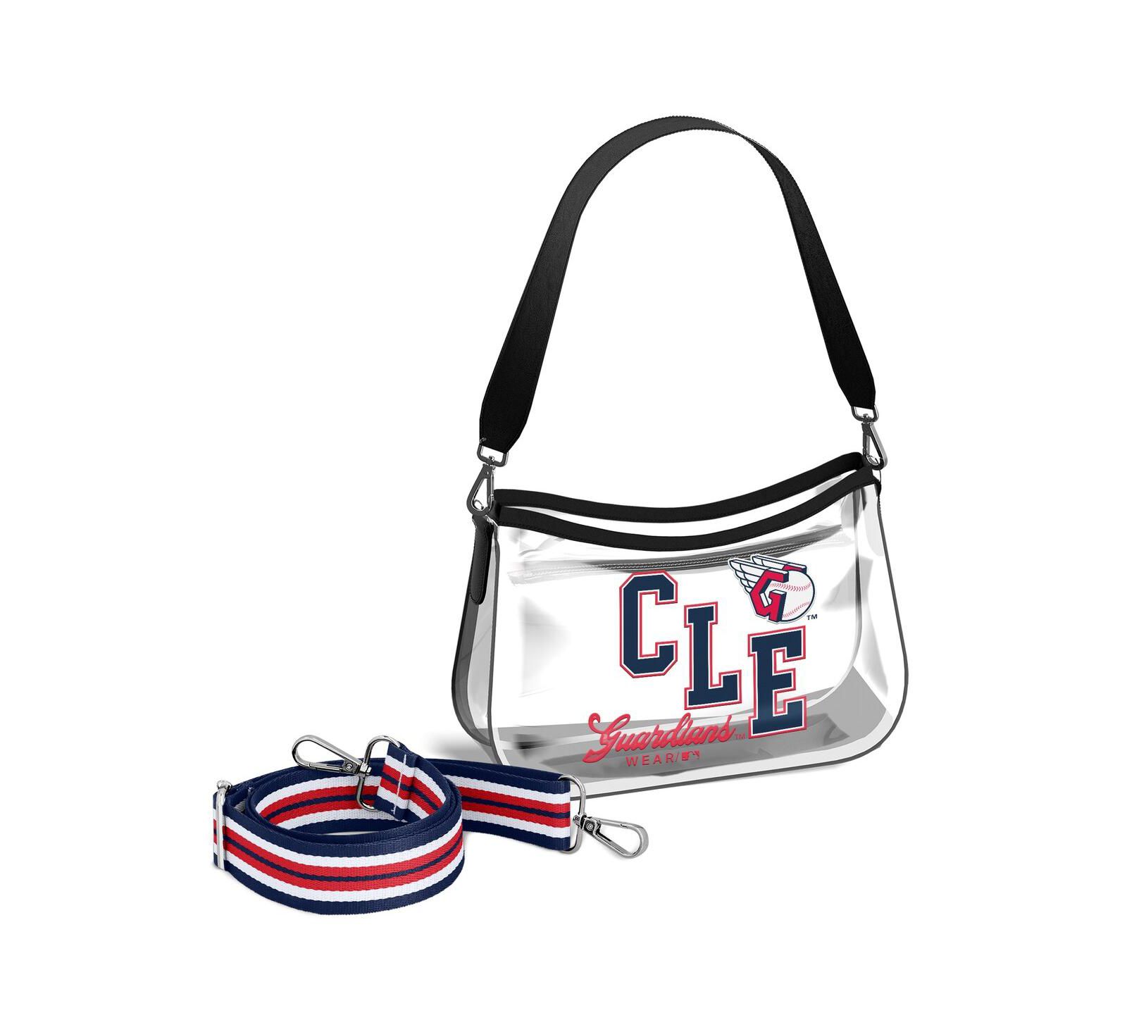 мини-сумка WEAR by Erin Andrews Cleveland Guardians Clear Stadium