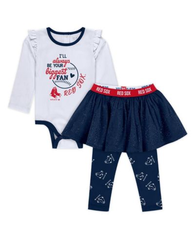 WEAR by Erin Andrews комплект из 3 предметов Boston Red Sox для девочек