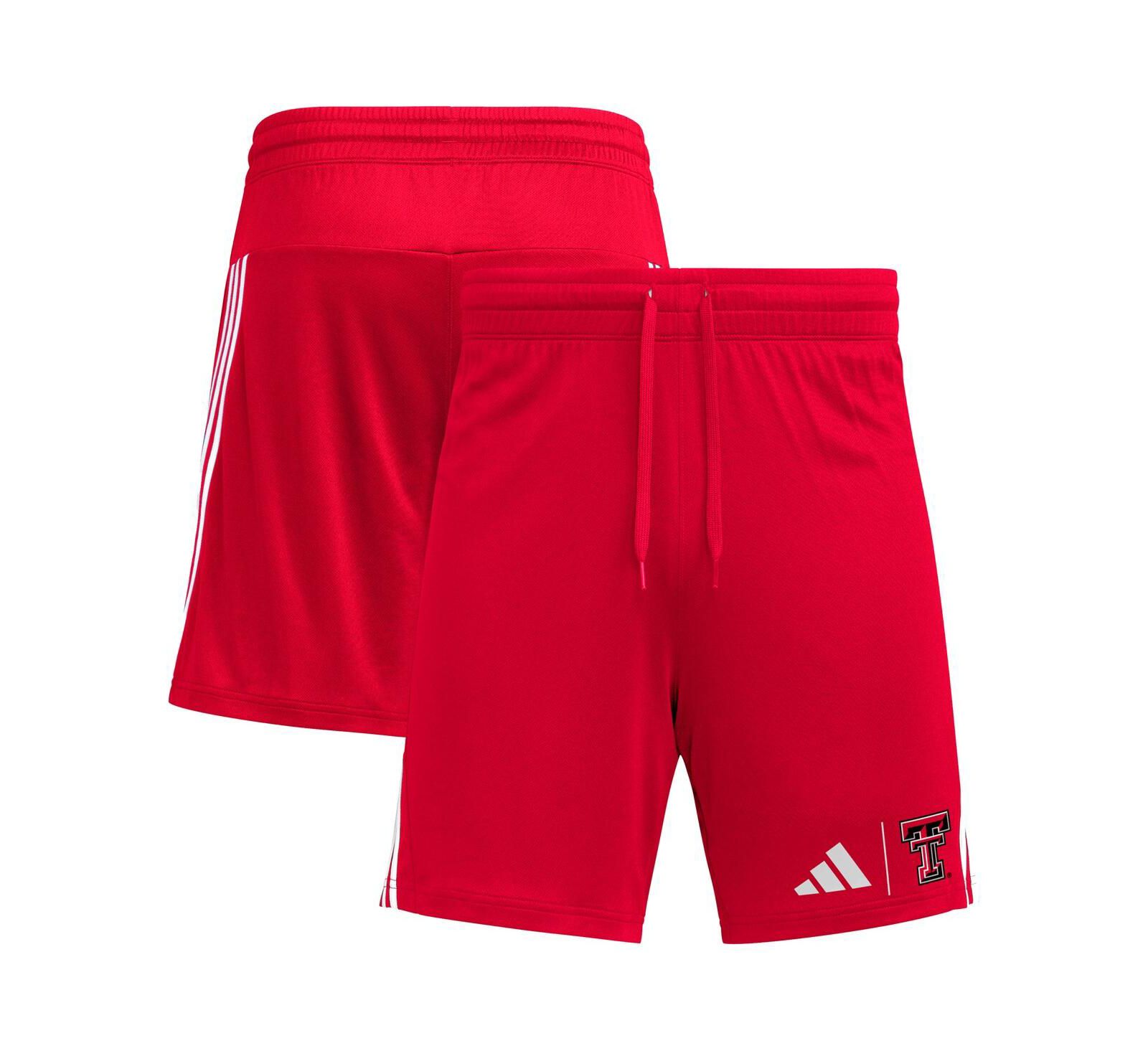 Мужские шорты adidas AEROREADY 7" Red Texas Tech Red Raiders