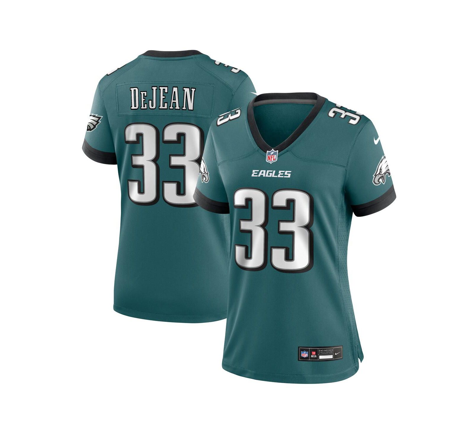 Женская джерси Nike Cooper DeJean Midnight Green Philadelphia Eagles Team Game Jersey